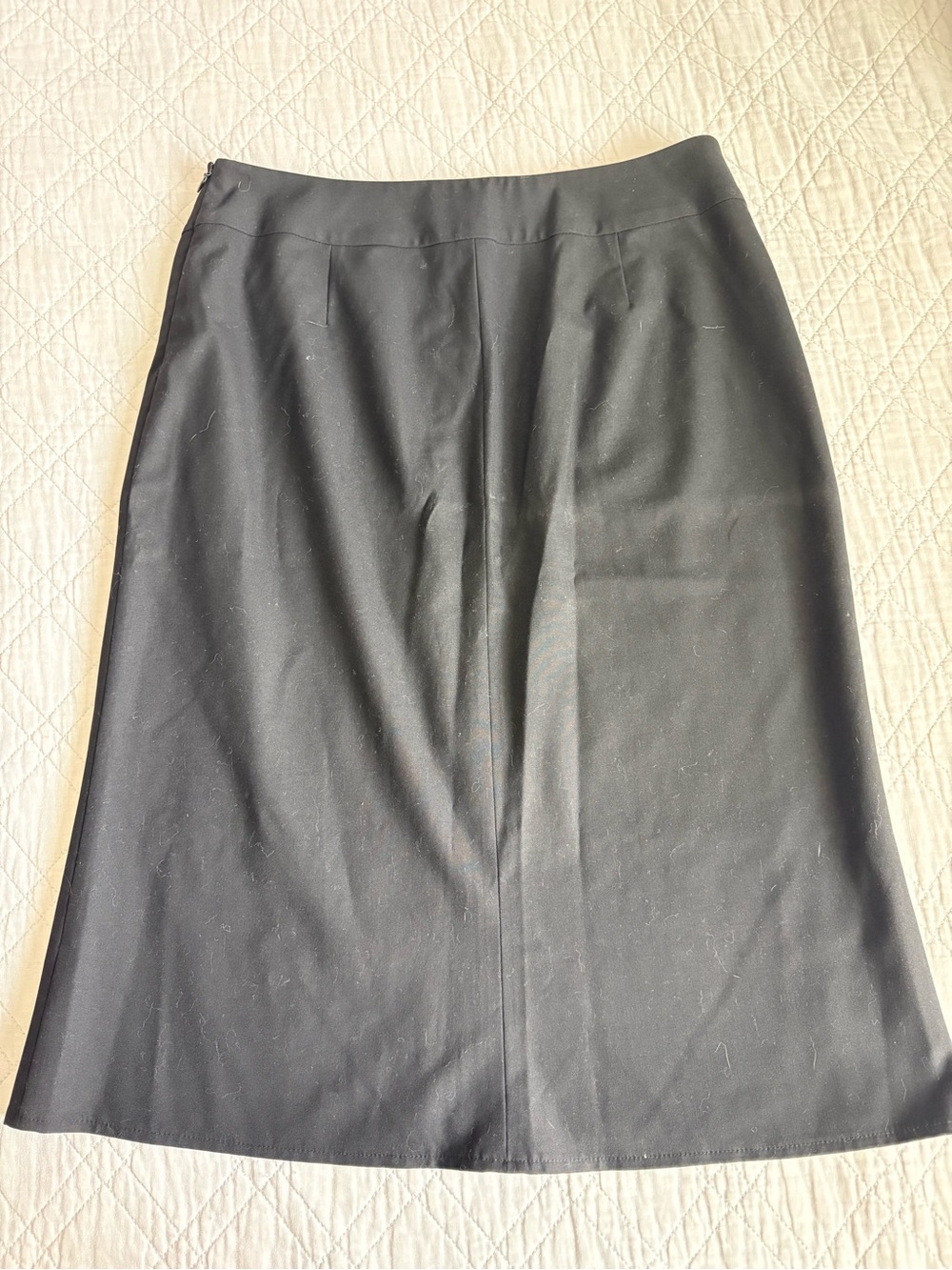Classic Black Women's A-Line Long Skirt